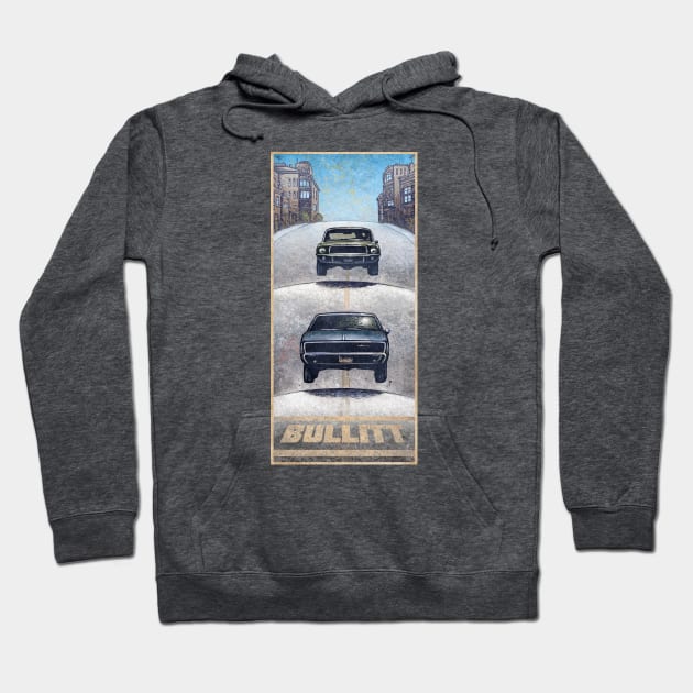 Bullitt Hoodie by ChetArt